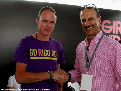 Chris Froome confirma su participación en el Tour Colombia 2.1