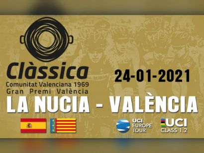 La Clàssica Comunitat Valenciana saldrá de La Nucia y llegará a Valencia