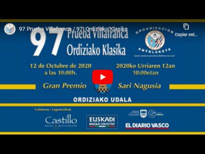 Sigue en directo las imgenes de TV de la Clsica de Ordizia [Vdeo streaming]