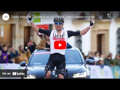 Vídeo resumen de la Clásica Jaén Paraíso Interior 2023