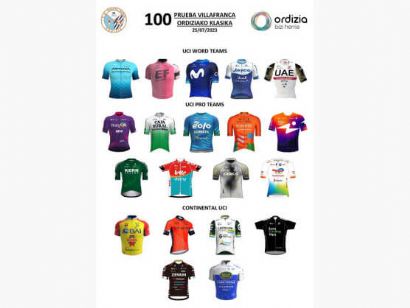 La Clásica de Ordizia anuncia la participación de 22 equipos en su 100ª edición