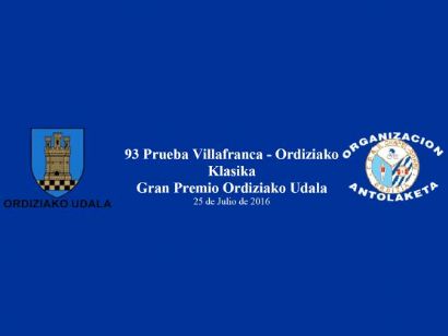 Clasificaciones completas de la Clásica de Ordizia 2016
