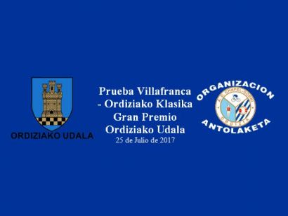 Listado oficial de corredores inscritos en la Clásica de Ordizia 2017