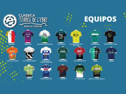 La I Clásica de las Terres de l`Ebre reunirá 19 equipos de 11 naciones y 5 continentes