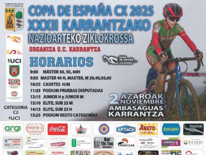 Copa de Espaa: Gonzalo Inguanzo y Sofa Rodrguez brillan en el Ciclocross Internacional de Karrantza