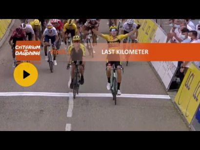 Critérium del Dauphiné 2020: Vídeo del último kilómetro de la etapa 1