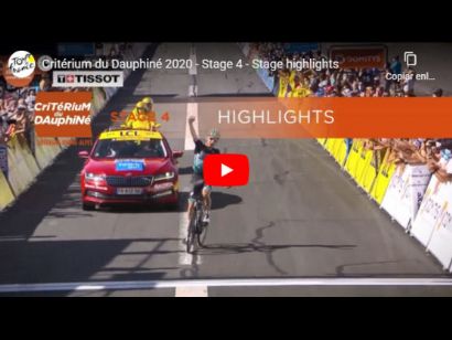 Critérium del Dauphiné 2020: Vídeo resumen de la etapa 4