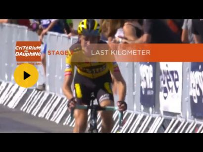 Critérium del Dauphiné 2020: Vídeo del último kilómetro de la etapa 5