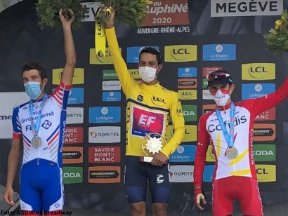 Daniel Felipe Martínez se lleva el Critérium del Dauphiné, Sepp Kuss la última etapa