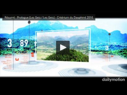 Critérium del Dauphiné 2016: Vídeo resumen de la etapa prólogo