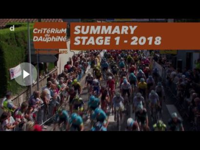 Critérium del Dauphiné 2018: Vídeo resumen de la etapa 1