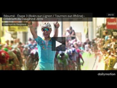 Critérium del Dauphiné: Vídeo resumen de la tercera etapa