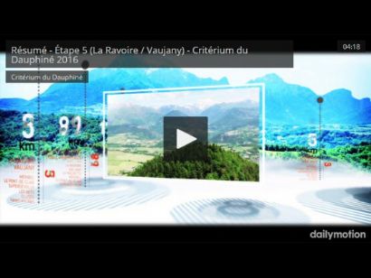 Critérium del Dauphiné: Vídeo resumen de la quinta etapa