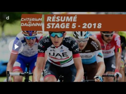 Critérium del Dauphiné 2018: Vídeo resumen de la etapa 5