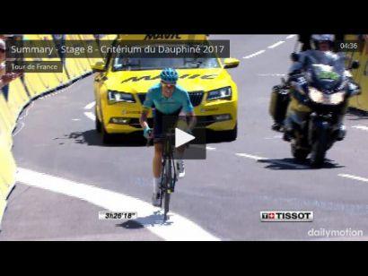 Critrium del Dauphin: Vdeo resumen de la etapa 8