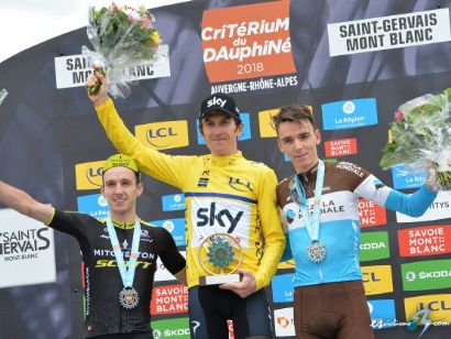 Geraint Thomas se lleva el Critérium del Dauphiné y Adam Yates la última etapa