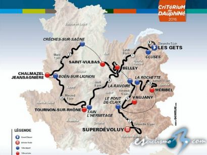 El Critérium del Dauphiné se presenta con Contador y la montaña como protagonistas