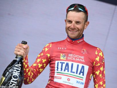 Giro de Sicilia: Damiano Caruso asume el liderato ganando la segunda etapa