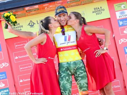 Damien Gaudin, primer líder de la Vuelta a Portugal