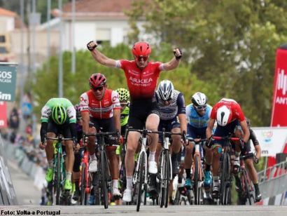 Vuelta a Portugal: Daniel McLay gana la quinta etapa, Amaro Antunes sigue de amarillo