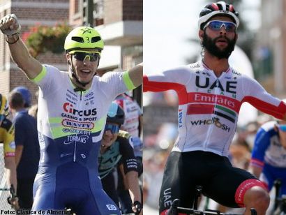 Clásica de Almería: Van Poppel y Gaviria al frente de Intermarché-WG y UAE Emirates