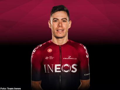 David de la Cruz, con una fractura en la mano, abandona el Tour de California