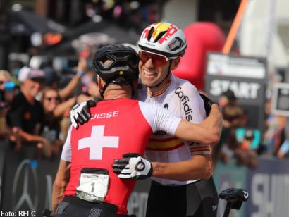El español David Valero, plata en el mundial de MTB de Les Gets