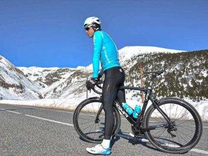 Tour de los Alpes: David de la Cruz: "Vamos por el buen camino"