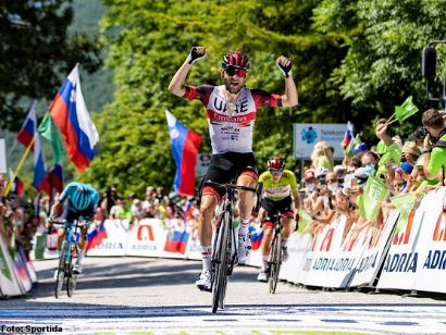 Tour de Eslovenia: Diego Ulissi se impone en la cuarta etapa, Tadej Pogacar mantiene el liderato