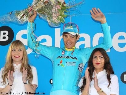 Vuelta al País Vasco: Diego Rosa se luce en Arrate y Sergio Luis Henao es líder