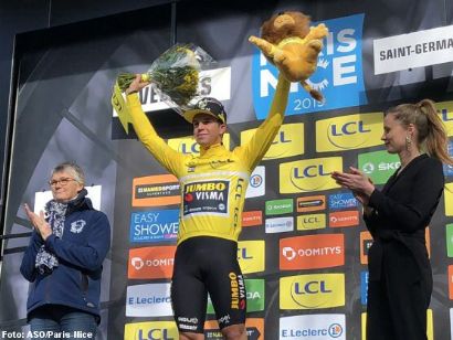 Dylan Groenewegen, primer líder de la París-Niza 2019