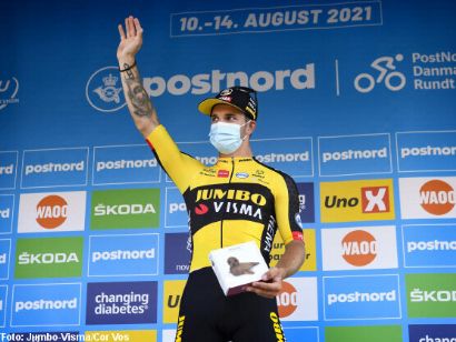 Dylan Groenewegen lidera la Vuelta a Dinamarca tras ganar la primera etapa