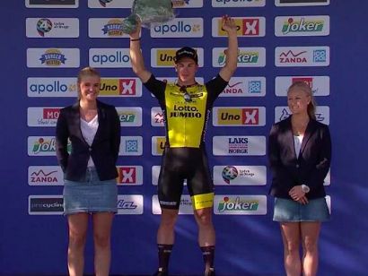 Tour de Noruega: Dylan Groenewegen repite victoria en la cuarta etapa