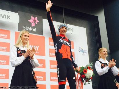 Dylan Teuns, primer líder de la Arctic Race de Noruega