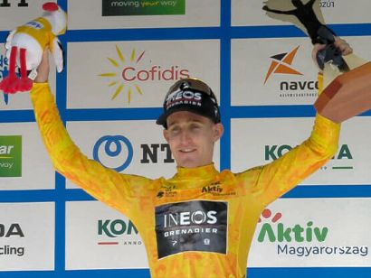 Vuelta a Hungría: Antonio Tiberi se lleva la última etapa, Eddie Dunbar la general