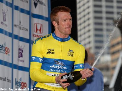 El británico Ed Clancy primer líder del Herald Sun Tour