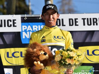 Egan Bernal: "No me puedo creer que acabe de ganar la París-Niza"