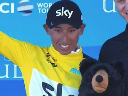 Tour de California: Egan Bernal se exhibe en Gilbratar Road y es el nuevo líder