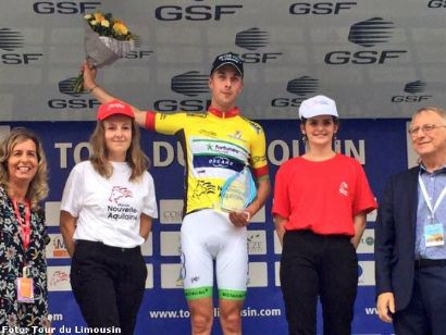 Elie Gesbert lidera el Tour de Limousin tras ganar la primera etapa