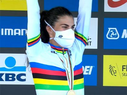 Elisa Balsamo, nueva Campeona del Mundo de ciclismo en ruta