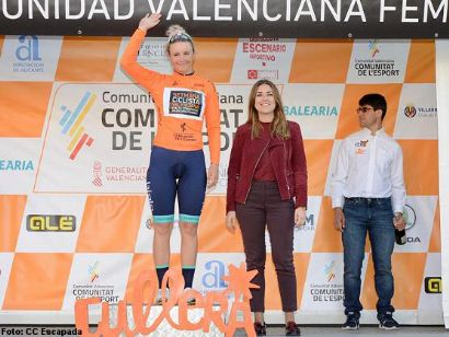 Emma Cecilie Norsgaard, primera líder de la Setmana Ciclista Valenciana