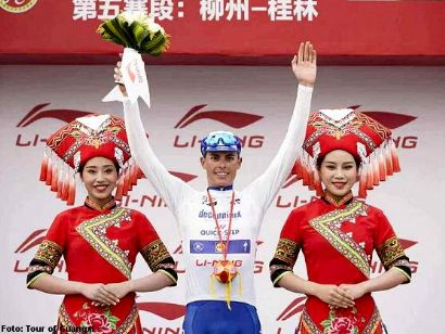 Enric Mas se hace con el Gree-Tour de Guangxi y Pascal Ackermann con el último sprint