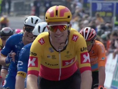 Région Pays de la Loire Tour: Erlend Blikra lidera tras ganar la segunda etapa