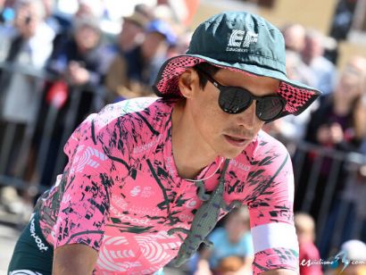 Esteban Chaves, líder del EF Education-EasyPost en la Vuelta a Burgos
