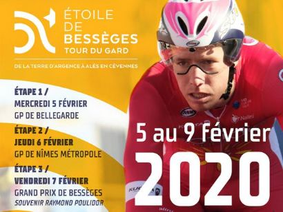 Listado oficial de corredores inscritos en la Estrella de Bessèges 2020