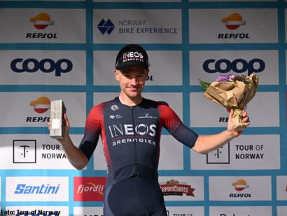 Tour de Noruega: Ethan Hayter se hace con la segunda etapa, Tobias Johannessen con el liderato