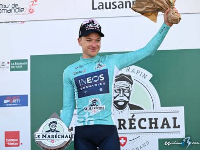 Ethan Hayter, primer líder del Tour de Romandía