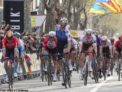 Volta a Catalunya: Ethan Vernon: "Este triunfo es muy especial para mí"