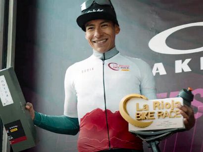 Ever Alejandro Gómez y Txell Figueras, primeros líderes de La Rioja Bike Race