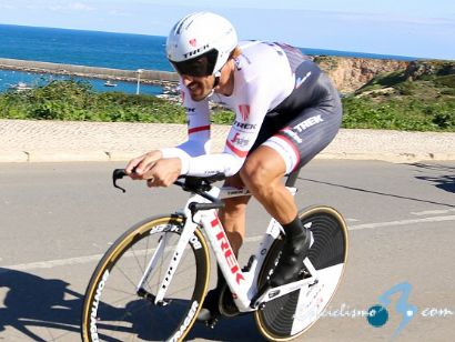 Fabian Cancellara gana la crono de la Vuelta al Algarve que pasa a liderar Tony Martin